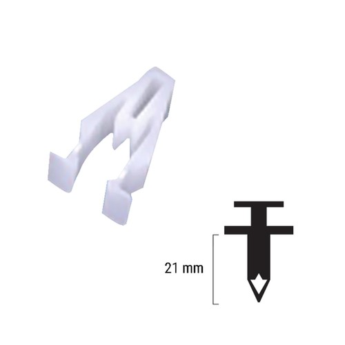 Plastic rivets for honda - plastic,